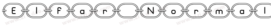 Elfar Normal G98字体转换
